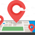 Digital map inside a phone